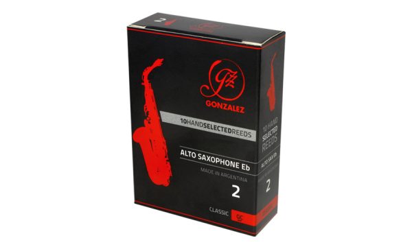 CAJA CAÑAS SAXOFÓN ALTO CLASSIC 3 GONZALEZ