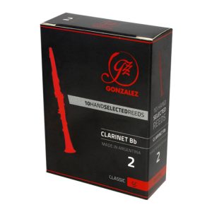 CAJA CAÑAS CLARINETE CLASSIC 2,5 GONZALEZ