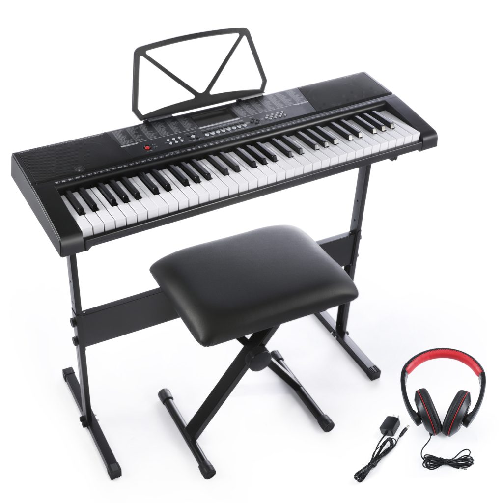 TECLADO FULL PACK TON-630+STAND+S TONIC