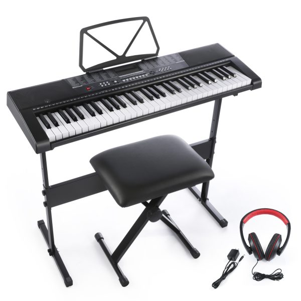 TECLADO FULL PACK TON-630+STAND+S TONIC