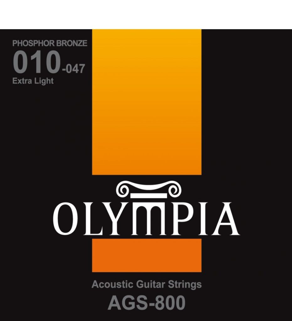 SET CUERDAS ELECTROACรSTICA AGS 800 OLYMPIA