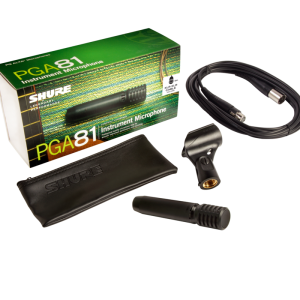 MICRÓFONO INSTRUMENTOS PGA81-XLR SHURE