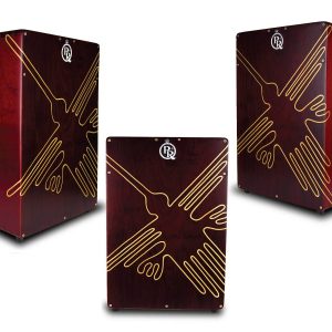 CAJON PERUANO NAZCA COLIBRI PERCUSION REAL