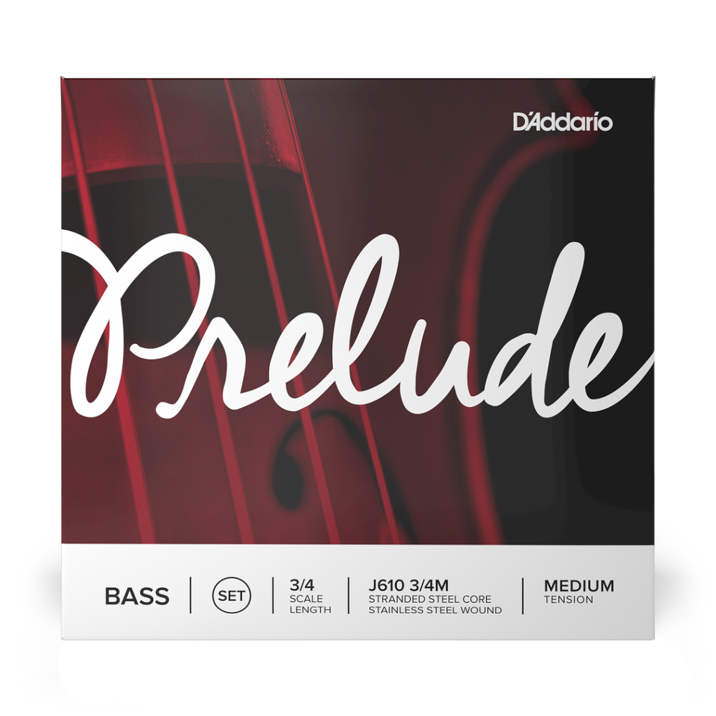 SET CUERDAS CONTRABAJO PRELUDE J610 3/4M DADDARIO