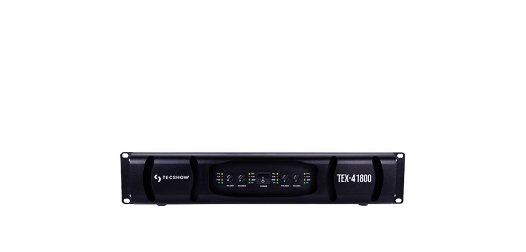 AMPLIFICADOR DE POTENCIA TEX-41800 TECSHOW