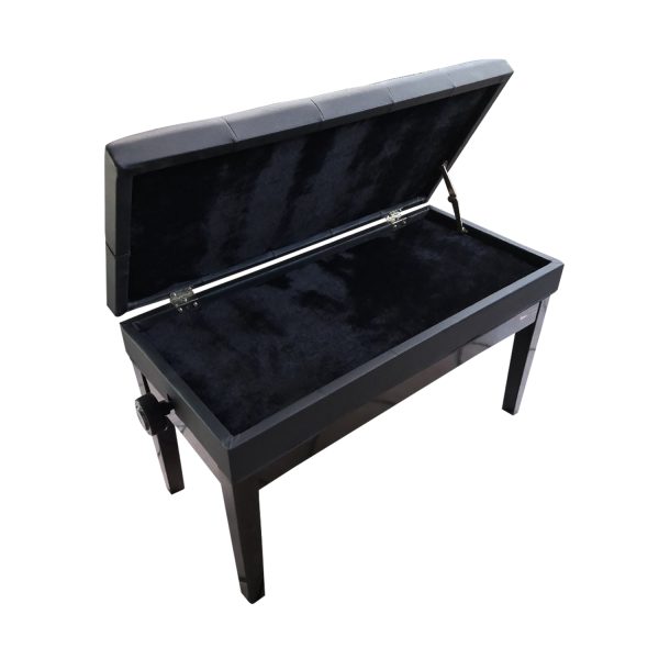 SILLA DE PIANO AP-5104 BLACK APEXTONE - Imagen 2