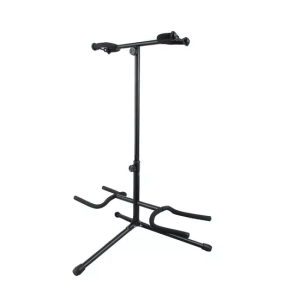 ATRIL DOBLE DE GUITARRA O BAJO KB420G HAMILTON