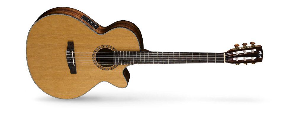 GUITARRA E/A NYLON CEC7-NAT CORT