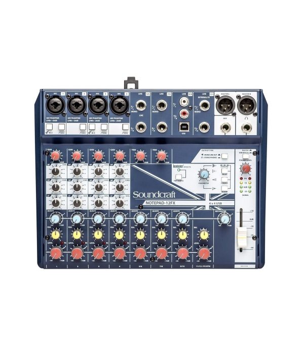 MEZCLADOR ANALOGO NOTEPAD 12FX SOUNDCRAFT