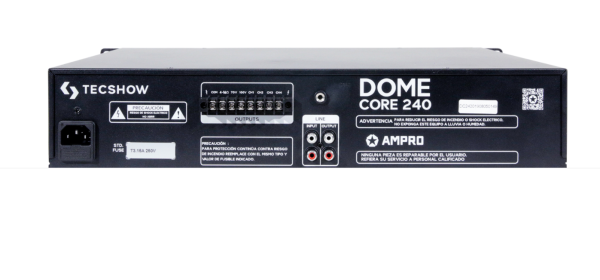 AMPLIFICADOR DE LINEA DOME CORE 240 TECSHOW - Imagen 2