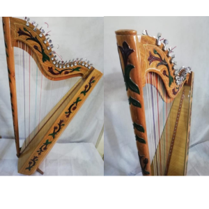 ARPA TREBOL TALLADA PROFESIONAL DE LUTHIER