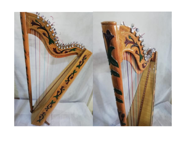 ARPA TREBOL TALLADA PROFESIONAL DE LUTHIER