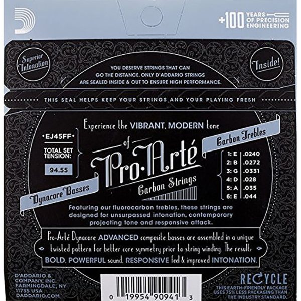 CUERDA GUITARRA EJ45FF DADDARIO - Imagen 3