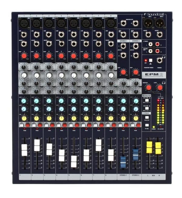 MEZCLADORA ANALOGA EPM8 SOUNDCRAFT