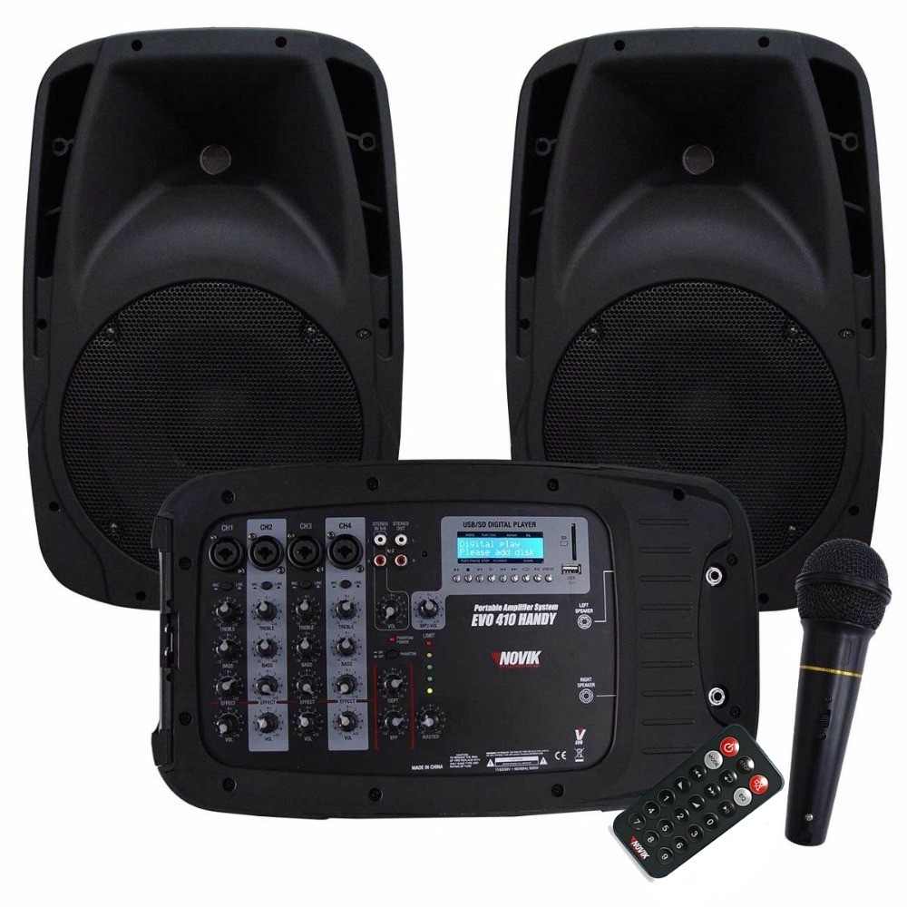 SISTEMA PORTABLE PA EVO-410 HANDY NOVIK