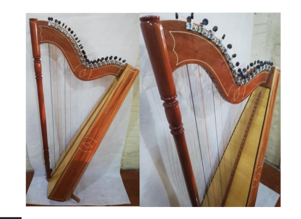 ARPA SEMI PROFESIONAL NATURAL DE LUTHIER