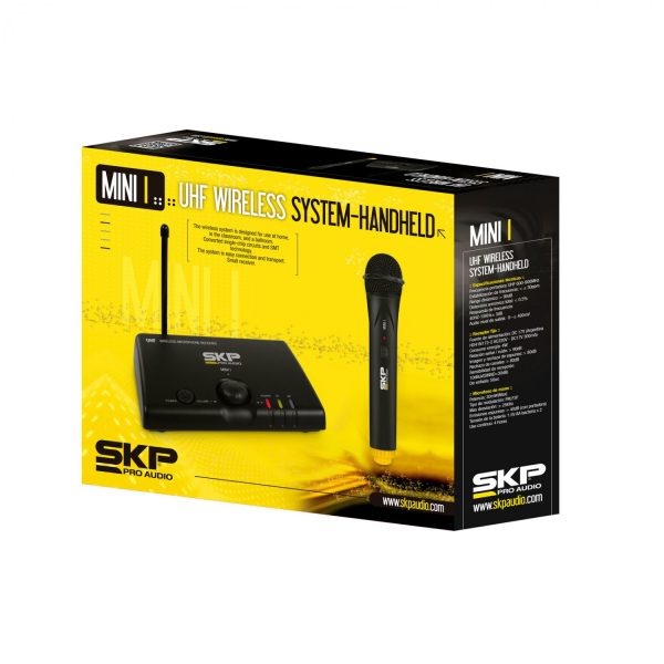 MICROFONO INALAMBRICO UHF MINI-I SKP - Imagen 2