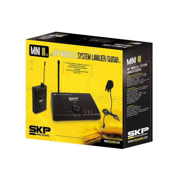 MICROFONO INALAMBRICO MINI-III SKP - Imagen 8