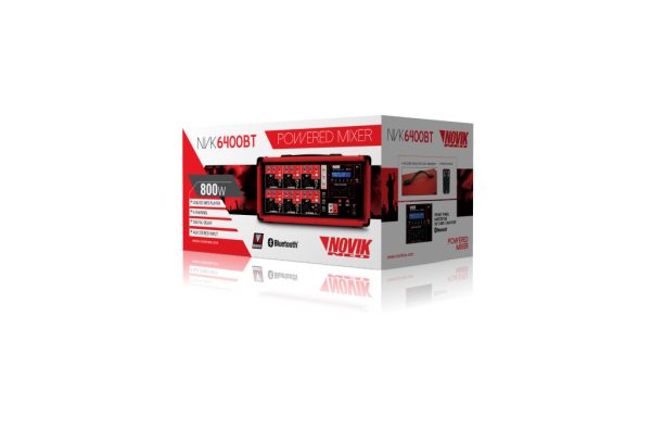 CABEZAL POTENCIADO NVK-6400BT NOVIK