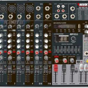 CONSOLA AMPLIFICADA NVK-800P USB NOVIK