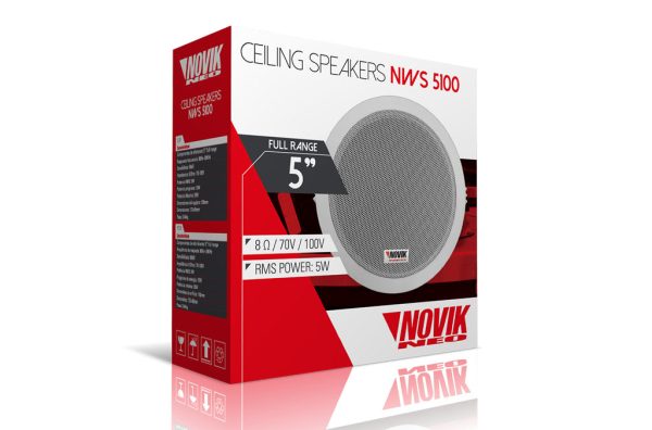 PARLANTE DE TECHO NWS-5100 NOVIK - Imagen 2