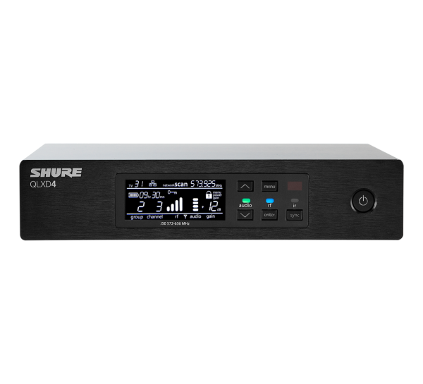 RECEPTOR INALAMBRICO QLXD4 SHURE