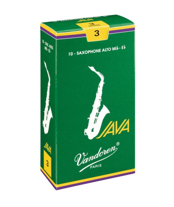 CAJA DE CAÑAS SAXOFÓN ALTO JAVA GREEN 3 VANDOREN