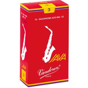 CAJA DE CAÑAS SAXOFÓN ALTO JAVA RED CUT 3 VANDOREN
