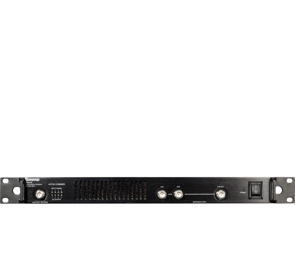 COMBINADOR DE ANTENAS PA421B SHURE