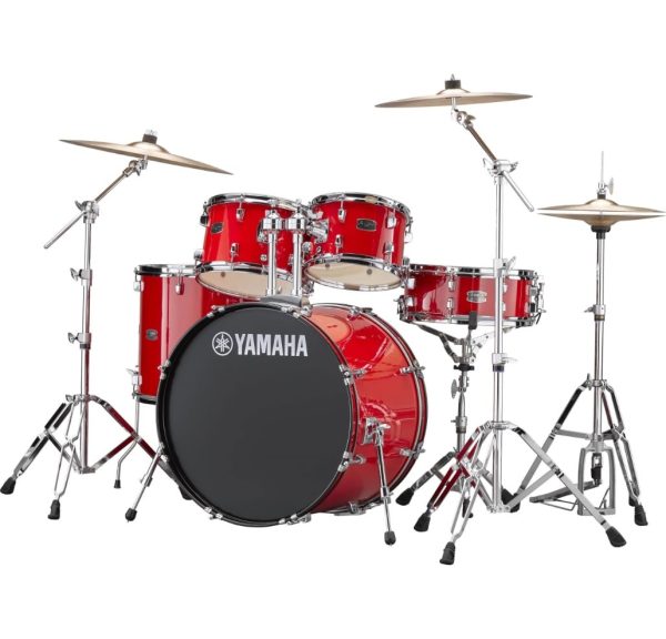 BATERIA 5 PIEZAS 22" RDP2F5 HOT RED YAMAHA