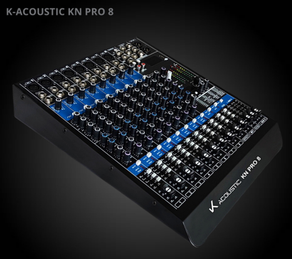 MEZCLADOR ANALOGO KN PRO 8 K-ACOUSTIC