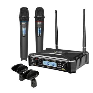 MICROFONO INALAMBRICO DOBLE UHF-600 SKP