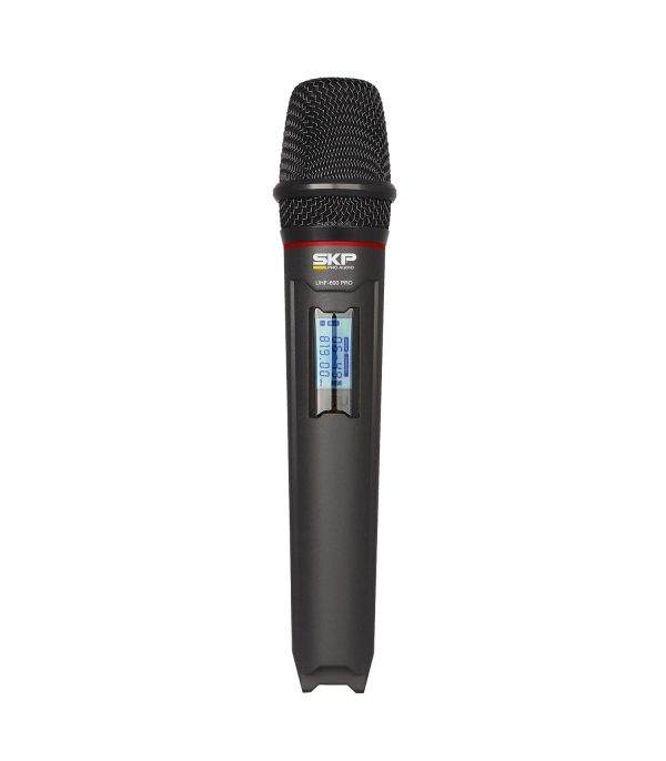 MICROFONO INALAMBRICO DOBLE UHF-600 SKP - Imagen 4