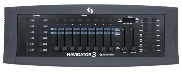 CONTROLADOR DE ILUMINACIÓN NAVIGATOR 3 AMPRO-TECSHOW - Imagen 2