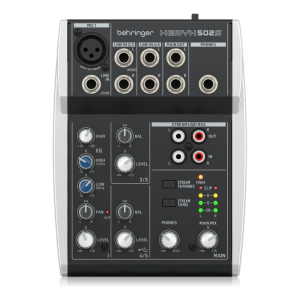 MEZCLADOR 5 CANALES XENYX-502S BEHRINGER