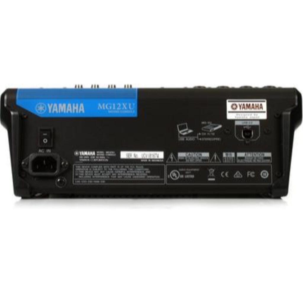 MIXER ANALOGO USB MG12XU YAMAHA