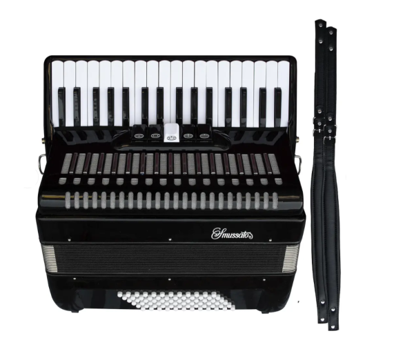 ACORDEON 72 BAJOS 2353BK SMUSSATO