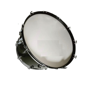 BOMBO DE BANDA BLANCO O NEGRO 28 X18 DE LUTHIER