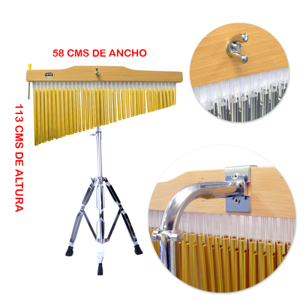 CHIMES 72 NOTAS CON ATRIL FL-72 D/B RMX