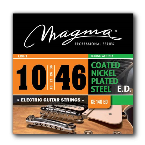 SET CUERDAS GUITARRA ELECTRICA GE140ED MAGMA