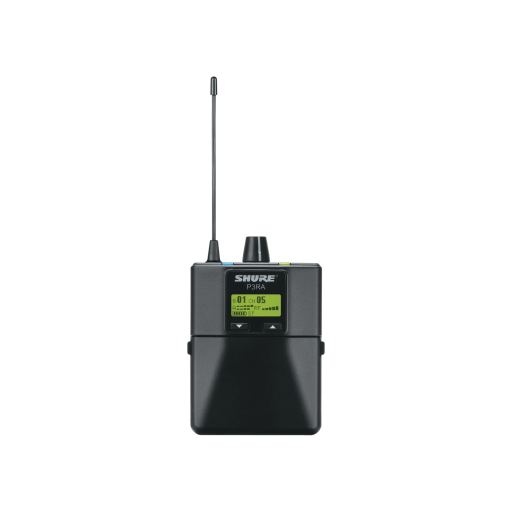 RECEPTOR DE BODYPACK P3RA SHURE