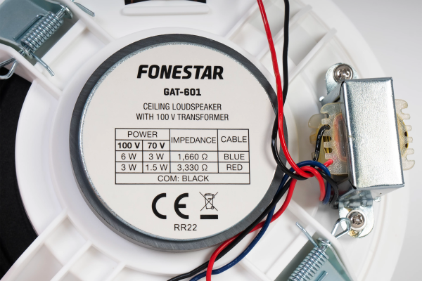 PARLANTE DE TECHO 6" GAT-601-10 FONESTAR