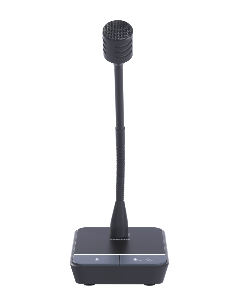 MICROFONO SOBREMESA DINAMICO MICSET-D32XLR FONESTAR