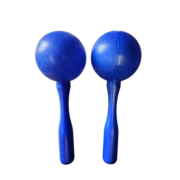 MARACA PLASTICA AZUL 20 CM KS-020B RMX