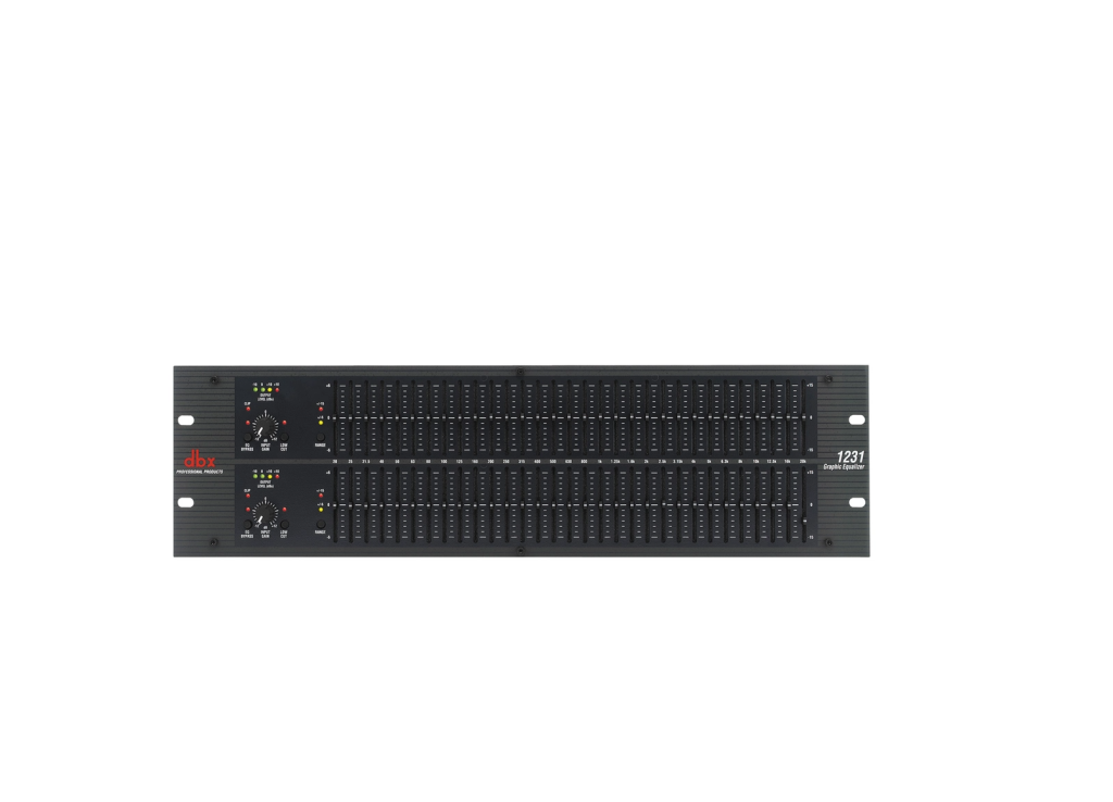 ECUALIZADOR DE 31 BANDAS 1231SV DBX