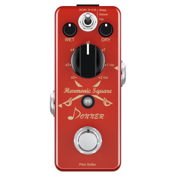 PEDAL OCTAVADOR 7 ALTURAS 3 TONOS EC966 DONNER