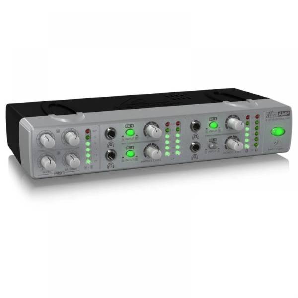 AMPLIFICADOR DE AUDIFONOS 4 CANALES AMP800-V2 BERHINGER