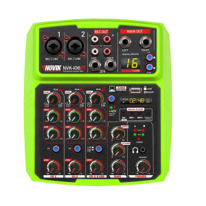 CONSOLA PASIVA C/INTERFAZ USB i06BT VERDE NOVIK