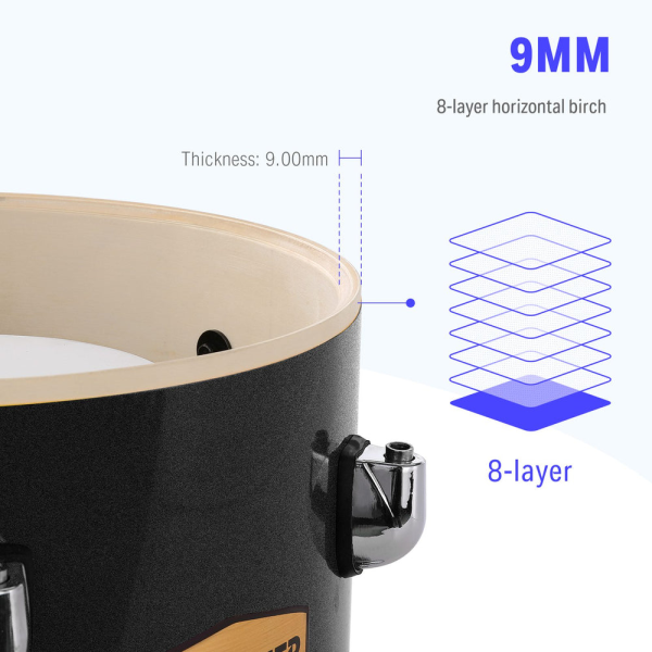 BATERIA COMPLETA EC6080 DONNER