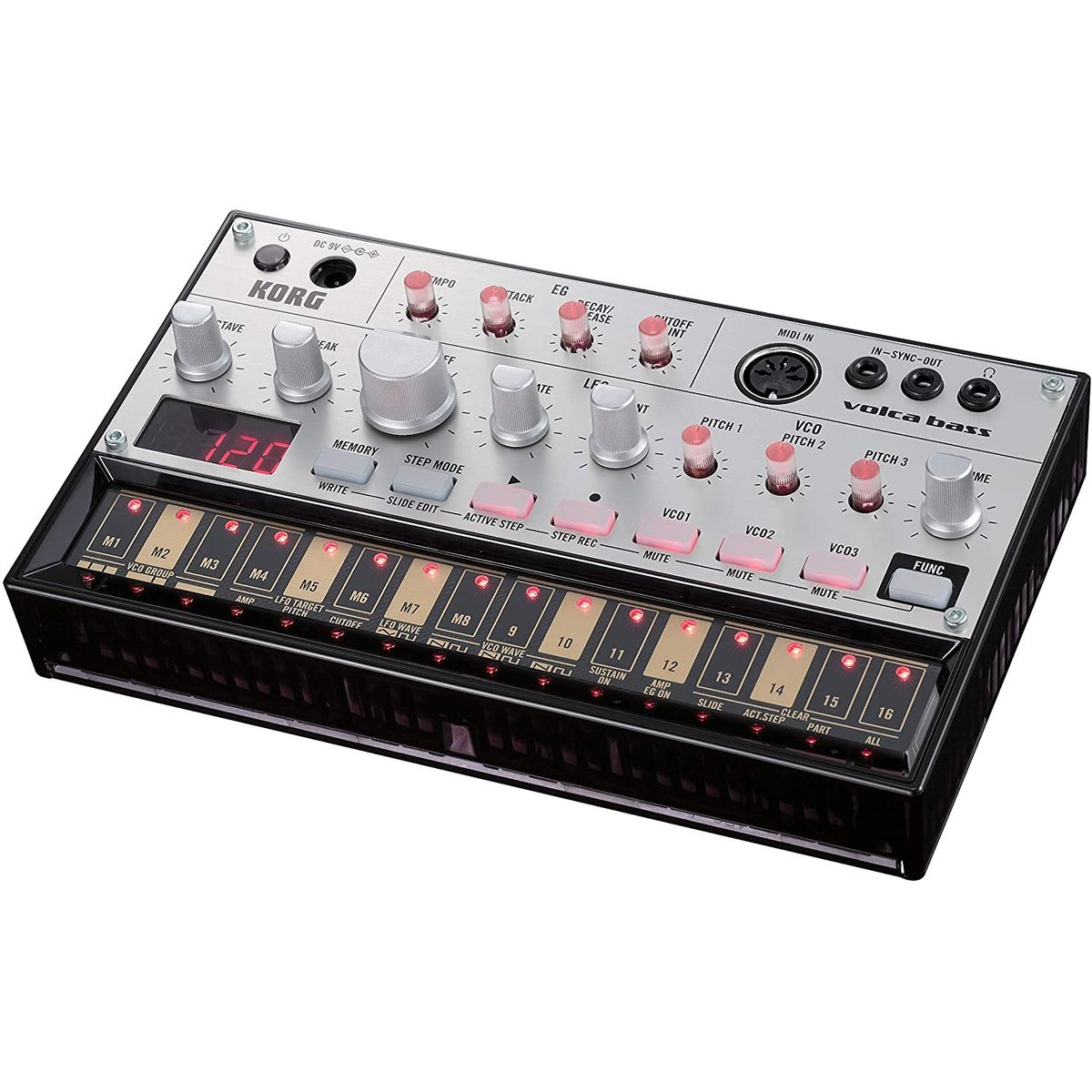 SINTETIZADOR ANALOGO DE BAJOS VOLCA-BASS KORG